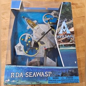 NEW Disney Avatar Large Deluxe Creature - A2 SeaWasp Heli/RDA Pilot